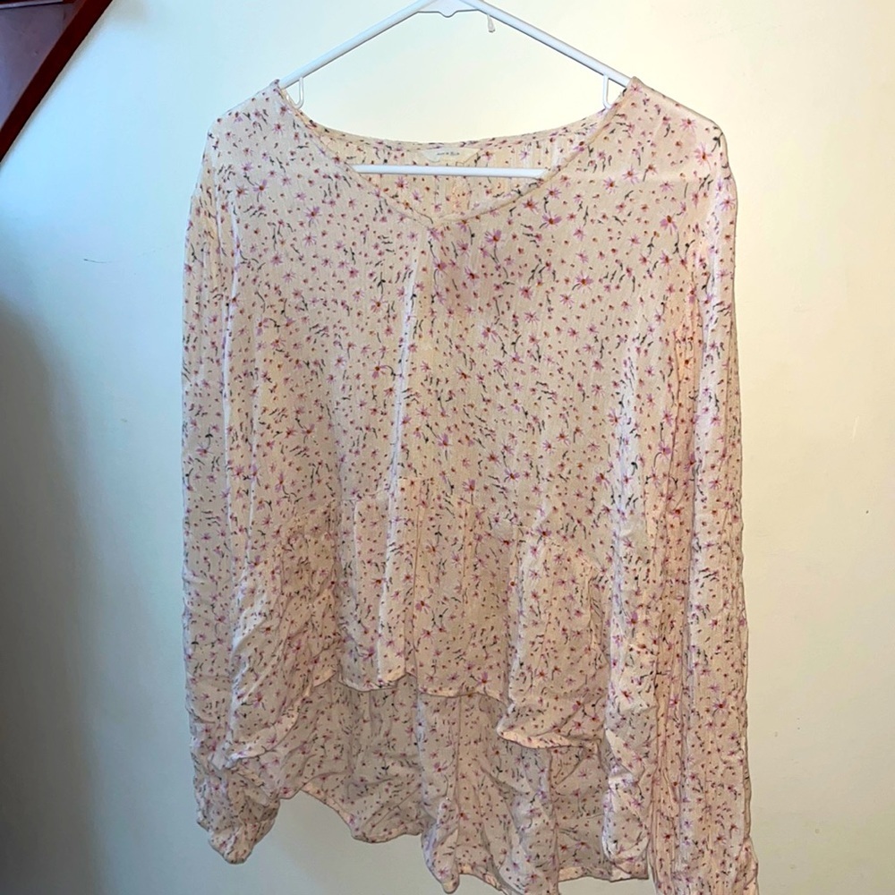 Sim and Sam Floral Print Shirt
